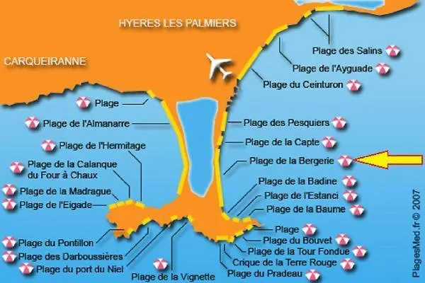 Studio Jade A 100M De La Plage Hyeres